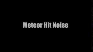 Meteor Russia Impact Explosion Noise 2013 HQ [upl. by Lin]