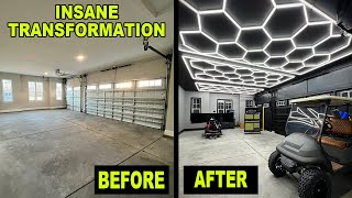 MY GARAGE TRANSFORMATION DIY pt 1 [upl. by Cassy]