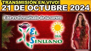 SINUANO DÍA Resultado EL SINUANO DÍA LUNES 21 de Octubre de 2024 [upl. by Wolfgang]