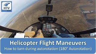 180° Autorotation  What if the Helicopter Engine Quits but You Need To Land Behind You [upl. by Nilyarg]