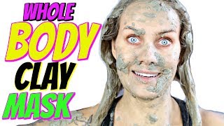 BEST BENTONITE CLAY MASK FOR FACE HAIR and BODY [upl. by Deibel]