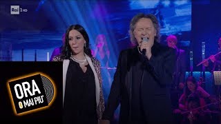 Jessica Morlacchi canta quotNoi due nel mondo e nellanimaquot  Ora o mai più 26012019 [upl. by Atilahs]