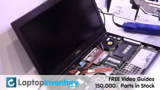 Dell Precision M6400 Touchpad Replacement  Latitude E6540 Palmrest Install Disassemble Take Apart [upl. by Tik]