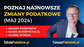 Poznaj NAJNOWSZE ZMIANY Podatkowe [upl. by Sualokcin]