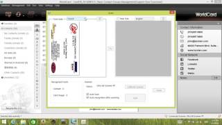 WorldCard Pro 名片王金典版  Scan business cards [upl. by Ellak]