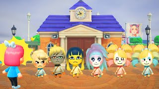 les HABITANTS dANIMAL CROSSING NEW HORIZONS dans MIITOPIA [upl. by Rofotsirk947]