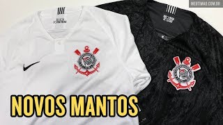 UNBOXING DAS NOVAS CAMISAS DO CORINTHIANS 201819 [upl. by Jacinto848]