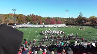 Marching Band Competition 102724 Umass Marching Band leaving field [upl. by Nolra]