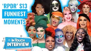 RuPauls Drag Race Season 13 Cast Talks Funniest Moments BehindtheScenes [upl. by Ia]