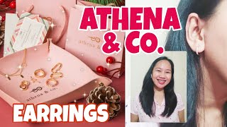 ATHENA amp CO EARRINGS 99 pesos lang Do they TARNISH amp FADE  JEWELRY CARE TIPS  Faith Blanaque [upl. by Payton826]