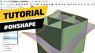 Tutorial de Diseño 3D Lapicero en onshape [upl. by Lennahc956]