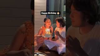 best happy birthday wishes from Thailand gf 😅 thailand birthday girl couple trending viral [upl. by Gustie496]