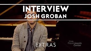 Josh Groban  Rapid Fire Interview Extras [upl. by Llenyar]