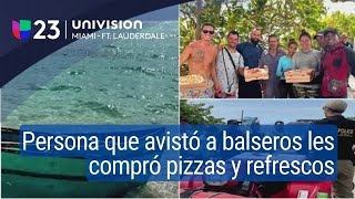 Estuvieron 12 días en el mar grupo de balseros llegó a Miami Beach ¿qué sigue ahora para ellos [upl. by Sire894]