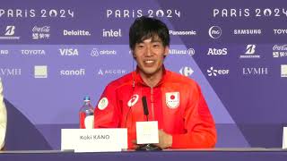 quotI knew I was going to winquot Koki Kano embraces 1st Japan gold in fencing｜Paris 2024｜Olympics｜加納虹輝 [upl. by Kahlil783]