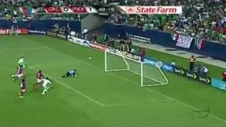 Mexico vs Costa Rica  Guillermo Franco Goal Gold Cup 2009 [upl. by Sal77]