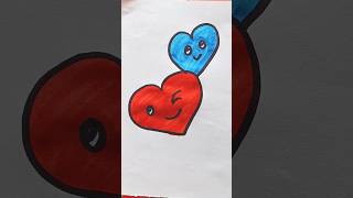 How to Draw Beautiful Heart ❤️ for Kids heart drawing [upl. by Ettelocin]