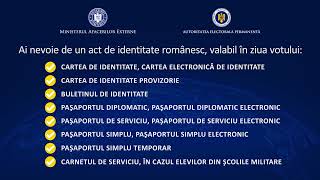 Alegeri europarlamentare 2024 – Documente necesare pentru a vota în străinătate [upl. by Cherin]