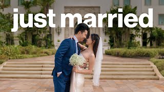 WE GOT MARRIED  courthouse wedding lunar new year mastering coffee [upl. by Jeu]