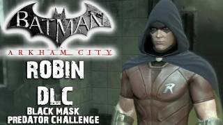 Batman Arkham City  Robin DLC  Black Mask Map [upl. by Melinda]