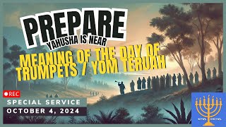 Trumpets Message Yom Teruah Service [upl. by Yllib]