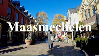 Maasmechelen Village Outlet Belgium 🇧🇪 City Walk Tour [upl. by Keung]