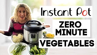 6 Instant Pot Zero Minute Vegetables [upl. by Graehl440]