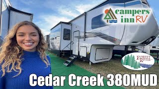 Forest River RVCedar Creek380MUD  by Campers Inn RV – The RVer’s Trusted Resource [upl. by Kendall]