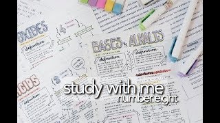 Study With Me 8  revisign [upl. by Akisey]