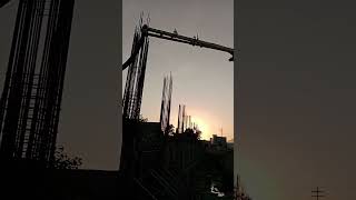 Column Concreting work construction constructionshorts sitework [upl. by Spalding]