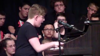 Brayden Worden Singing Adeles quotTurning Tablesquot [upl. by Tikna500]