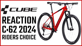 CUBE Reaction c62 2024  MOUNTAIN BIKE  Riders Choice [upl. by Lowell]