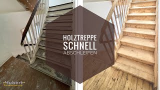 Holztreppe neu belebt Sandstrahlen für strahlende Ergebnisse [upl. by Venu]