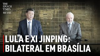 Lula e Xi Jinping assinam 37 acordos ChinaBrasil [upl. by Akcirderf]