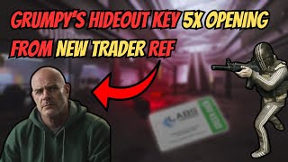 1400 Grumpys Hideout Key 5x Opening on Interchange SUPER RARE LOOT [upl. by Zendah188]