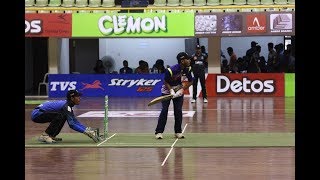 Clemon Indoor Uni Cricket 2017  Match9  South Asia Uni VS ULAB [upl. by Letsou]