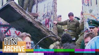 The Fall of the Berlin Wall – Rare and Unseen Footage 1989 [upl. by Clary208]