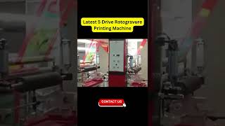 Latest 5 Drive Rotogravure Printing Machine [upl. by Husch363]