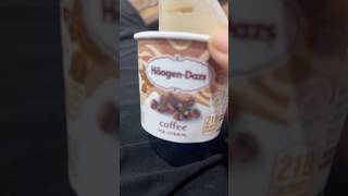 coffee ice cream 🍨 Dazs [upl. by Sliwa579]