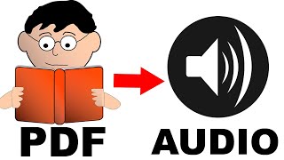 Convert PDF to AUDIOBOOKS  FOR FREE  No Code [upl. by Dickerson]