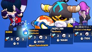 How to get ALOT of KUDOS in BRAWL STARS [upl. by Ainalem767]