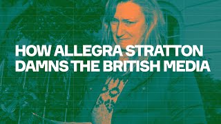 How Allegra Stratton DAMNS The British Media [upl. by Granny]