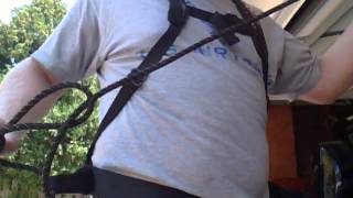 Muddy Climbing Rope Demo Muddy Safety Harness [upl. by Cohla]