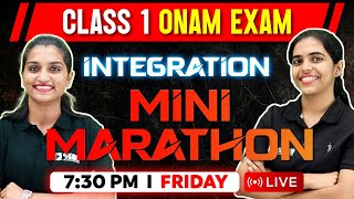 Class 1 Integration  Onam Exam Mini Marathon  Exam Winner [upl. by How568]