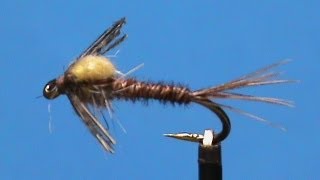 Fly Tying for Beginners a Crackback Sulphur Nymph with Jim Misiura [upl. by Marasco]