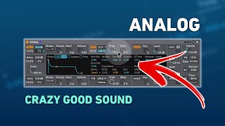 CRAZY GOOD SOUND for Lead Pad Bass  Ableton Analog Tutorial [upl. by Scoter615]