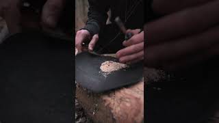 HOW TO START A FIRE USING SAWDUST [upl. by Lyall]