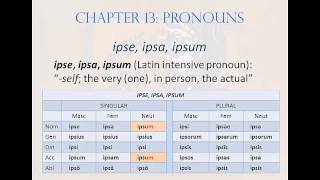 Chapter 13 Reflexive Pronouns and Possessives and Intensive Pronouns [upl. by Nyrac]