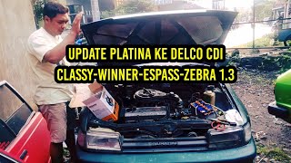 Cara mengganti Delco CDI di mobil classyWinerEspassZebra13 [upl. by Erialcyram]