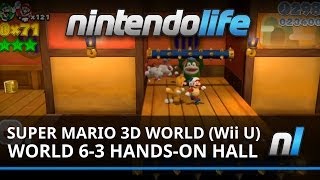 Super Mario 3D World Wii U World 63 HandsOn Hall [upl. by Asi78]